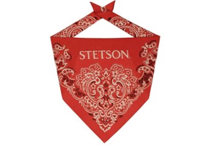 Stetson Bandana Bomull Röd