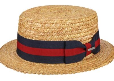Boater Wheat Straw Hat 2938508-7 herrhattar