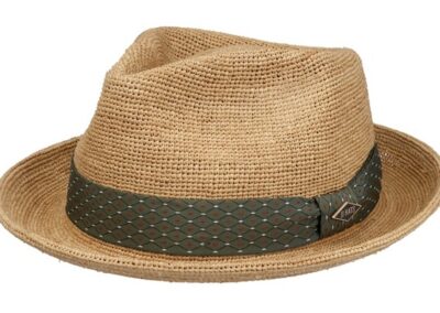 Herrhatt Stetson Fedora Raffia Crochet 2148518