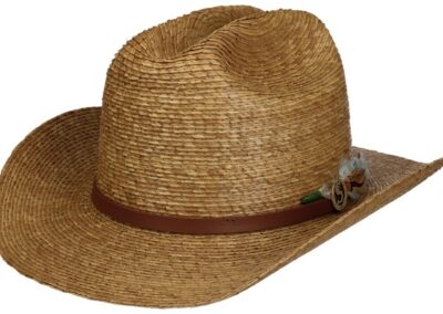 Herrhatt Stetson Palm Braid Western Hat 3198520-67