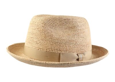 Wigéns Classic Hat Ecru Raffia Herrhatt